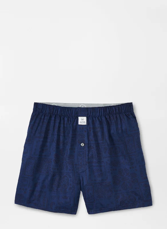 Peter Millar Delos Paisley Boxer Short