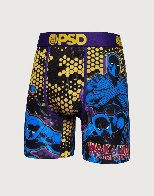 Psd Underwear Black Panther Boxer Briefs