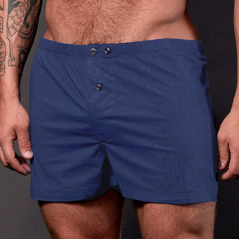 "SPIKE" - True Blue Slim-Cut Boxer Short - Made in USA