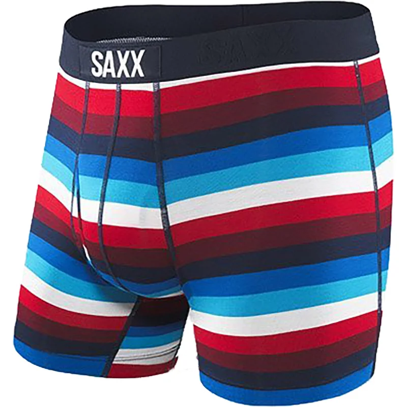 Navy Red Cabana Stripe