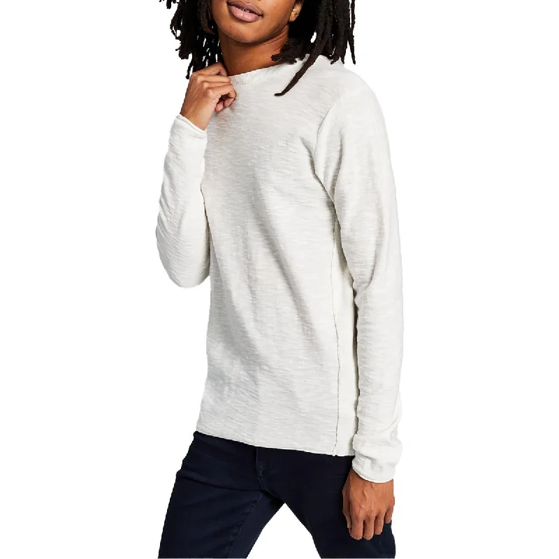 And Now This Mens Knit Slub Crewneck Sweater