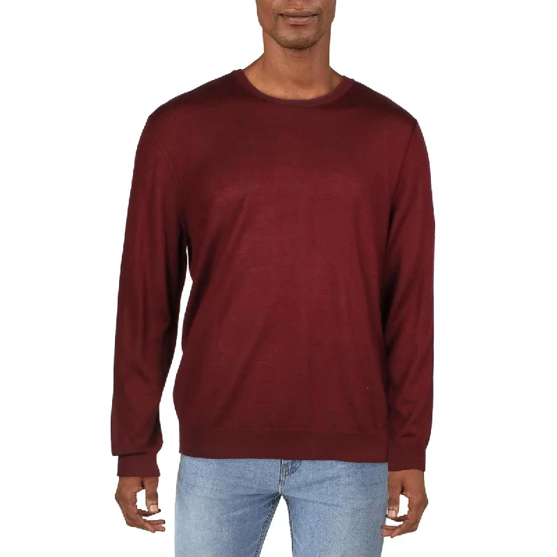 Club Room Mens Wool Blend Crewneck Pullover Sweater