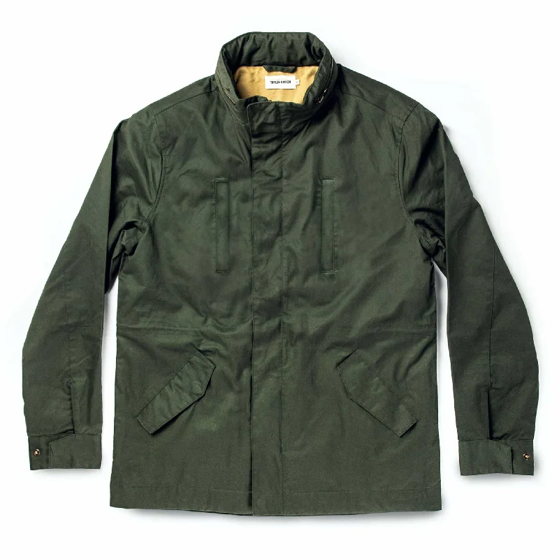 The Harris Jacket in Forest Dry Wax