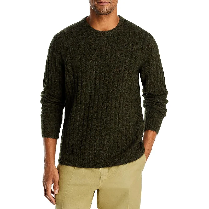 Norse Projects Mens Sigfred Ribbed Trim Button Front Cardigan Sweater